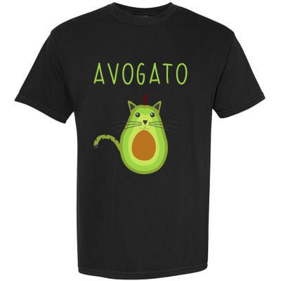 Avogato Cinco De Mayo Gift Cinco De Meow Cat Avocado Garment-Dyed Heavyweight T-Shirt