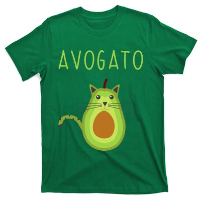 Avogato Cinco De Mayo Gift Cinco De Meow Cat Avocado T-Shirt