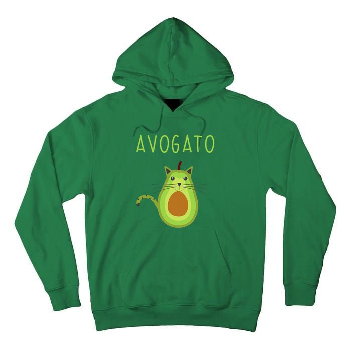 Avogato Cinco De Mayo Gift Cinco De Meow Cat Avocado Tall Hoodie