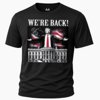 Adam Calhoun Donald Trump WeRe Back Cooling Performance Crew T-Shirt