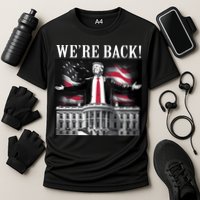 Adam Calhoun Donald Trump WeRe Back Cooling Performance Crew T-Shirt