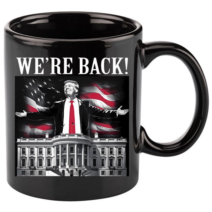 Adam Calhoun Donald Trump WeRe Back 11oz C Handle Ceramic Mug