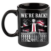 Adam Calhoun Donald Trump WeRe Back 11oz C Handle Ceramic Mug