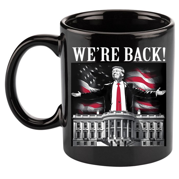Adam Calhoun Donald Trump WeRe Back 11oz C Handle Ceramic Mug
