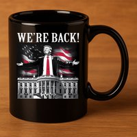 Adam Calhoun Donald Trump WeRe Back 11oz C Handle Ceramic Mug