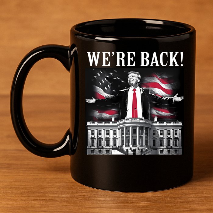 Adam Calhoun Donald Trump WeRe Back 11oz C Handle Ceramic Mug