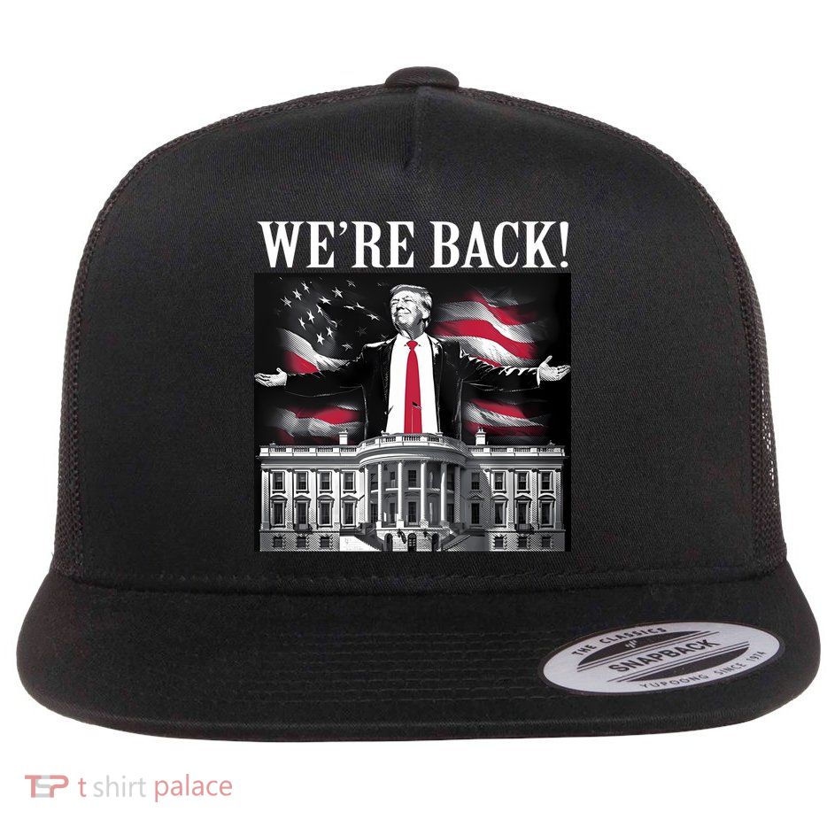 Adam Calhoun Donald Trump WeRe Back Flatbill Hat
