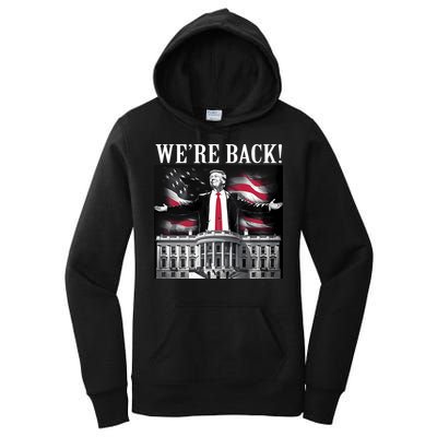 Adam Calhoun Donald Trump WeRe Back Women's Pullover Hoodie