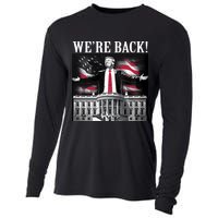 Adam Calhoun Donald Trump WeRe Back Cooling Performance Long Sleeve Crew