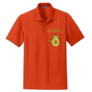 Avogato Cinco De Mayo Gift Cinco De Meow Cat Avocado Dry Zone Grid Polo