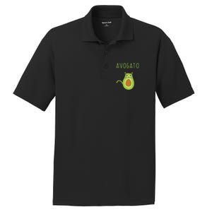 Avogato Cinco De Mayo Gift Cinco De Meow Cat Avocado PosiCharge RacerMesh Polo