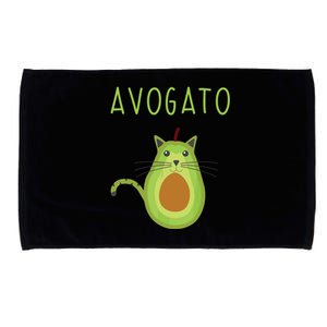 Avogato Cinco De Mayo Gift Cinco De Meow Cat Avocado Microfiber Hand Towel