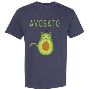 Avogato Cinco De Mayo Gift Cinco De Meow Cat Avocado Garment-Dyed Heavyweight T-Shirt