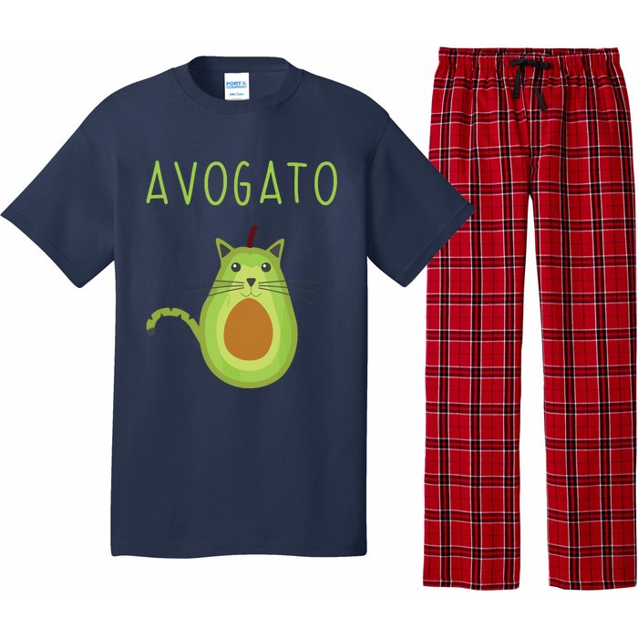 Avogato Cinco De Mayo Gift Cinco De Meow Cat Avocado Pajama Set