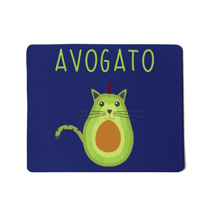 Avogato Cinco De Mayo Gift Cinco De Meow Cat Avocado Mousepad