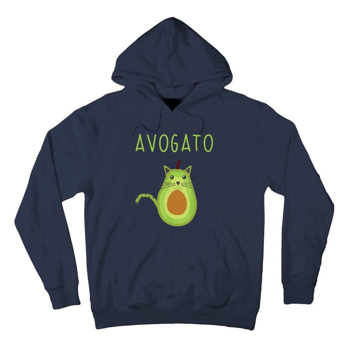 Avogato Cinco De Mayo Gift Cinco De Meow Cat Avocado Tall Hoodie