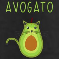 Avogato Cinco De Mayo Gift Cinco De Meow Cat Avocado Adult Drive Performance Visor