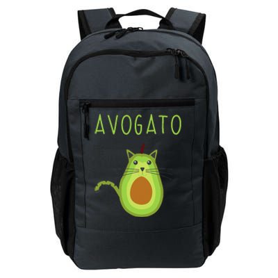 Avogato Cinco De Mayo Gift Cinco De Meow Cat Avocado Daily Commute Backpack