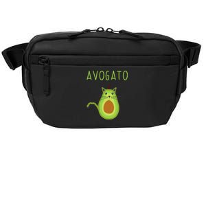 Avogato Cinco De Mayo Gift Cinco De Meow Cat Avocado Crossbody Pack