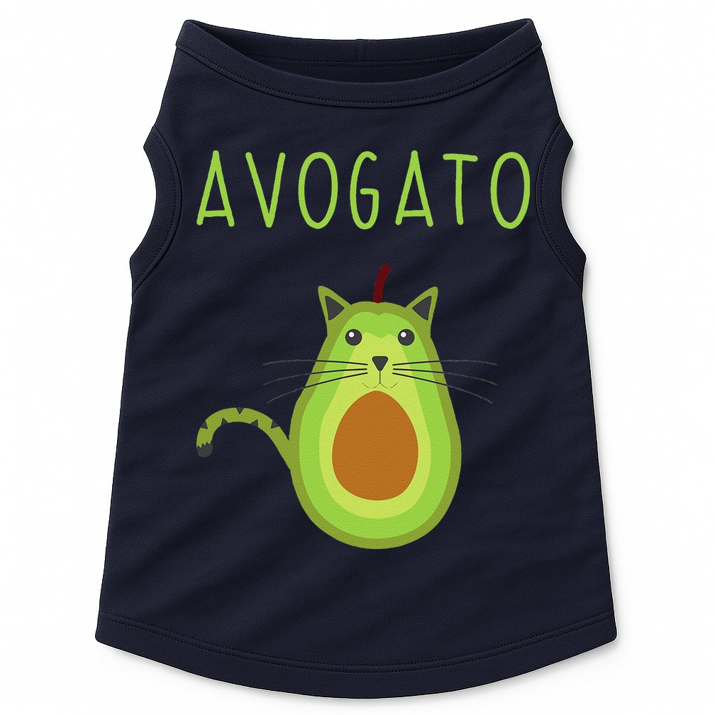 Avogato Cinco De Mayo Gift Cinco De Meow Cat Avocado Doggie Tank