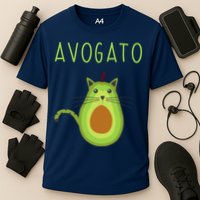 Avogato Cinco De Mayo Gift Cinco De Meow Cat Avocado Cooling Performance Crew T-Shirt