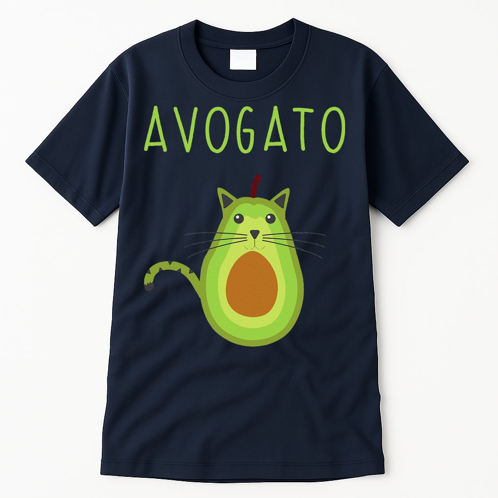 Avogato Cinco De Mayo Gift Cinco De Meow Cat Avocado Tall T-Shirt