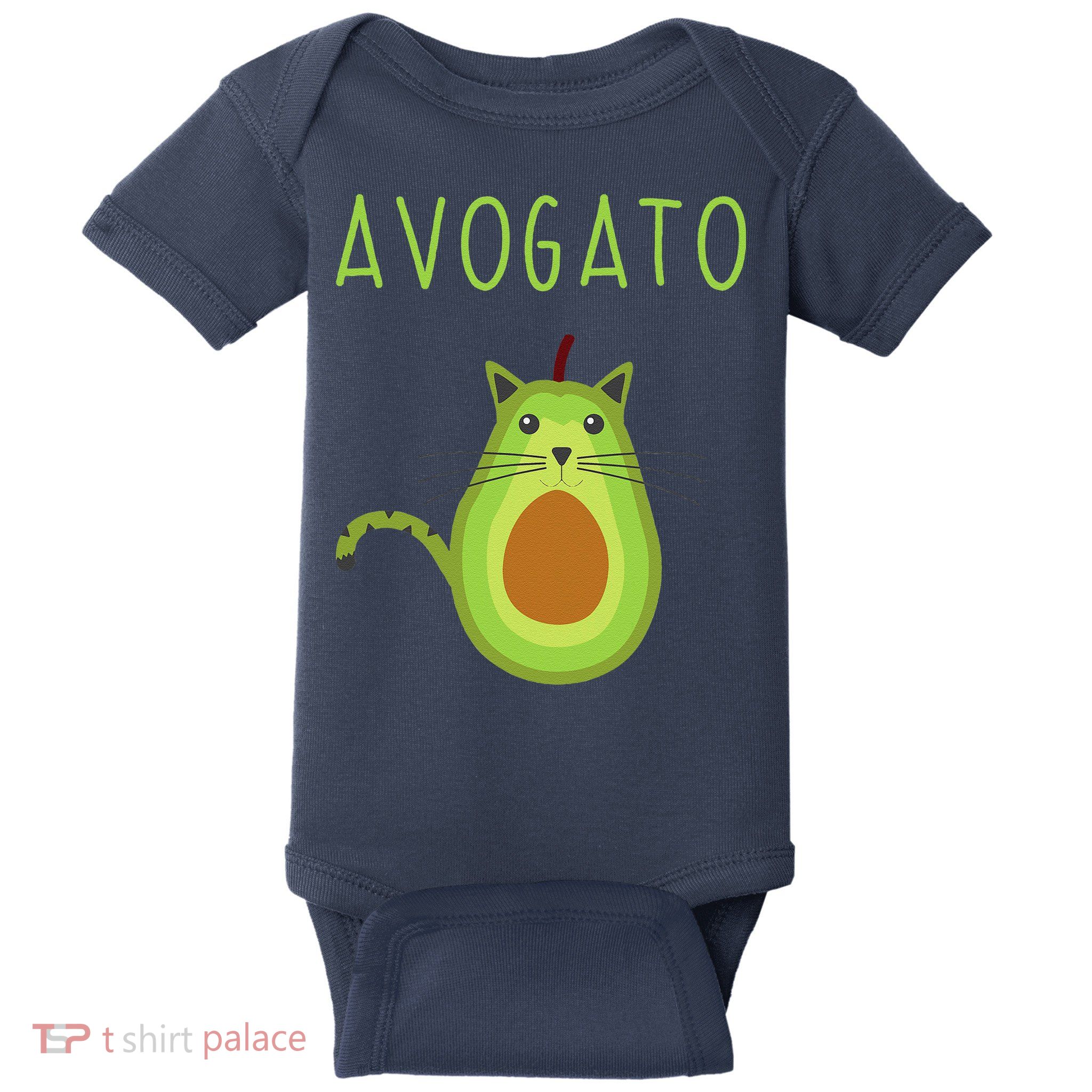 Avogato Cinco De Mayo Gift Cinco De Meow Cat Avocado Baby Bodysuit
