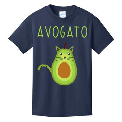 Avogato Cinco De Mayo Gift Cinco De Meow Cat Avocado Kids T-Shirt