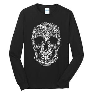 Australian Cattle Dog Skull Halloween Costume Tall Long Sleeve T-Shirt