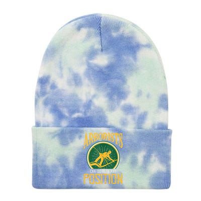 Arborists Can Do It In Any Position Arborist Tie Dye 12in Knit Beanie