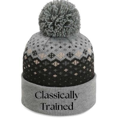 A Classic Design That Says Classically Trained Gift The Baniff Cuffed Pom Beanie