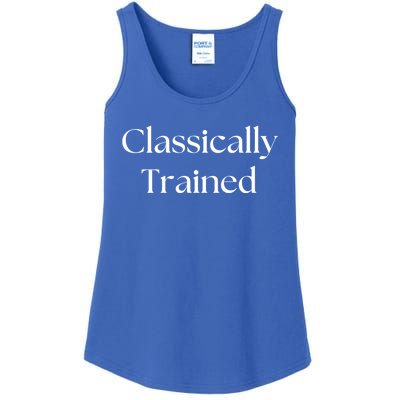 A Classic Design That Says Classically Trained Gift Ladies Essential Tank