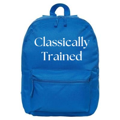 A Classic Design That Says Classically Trained Gift 16 in Basic Backpack