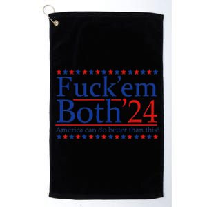 America Can Do Better FuckEm Both 24 Platinum Collection Golf Towel