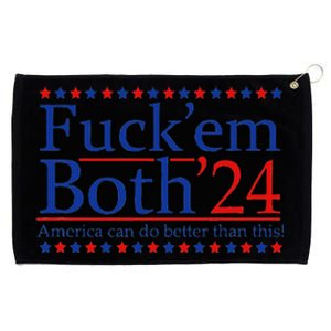 America Can Do Better FuckEm Both 24 Grommeted Golf Towel