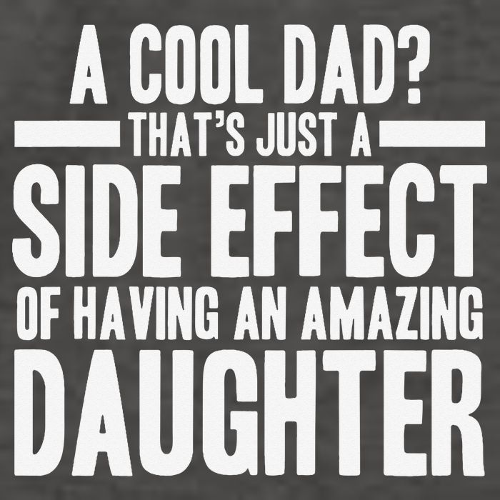 A Cool Dad Side Effect Amazing Daughter Vector Backpack