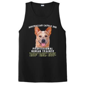 Australian Cattle Dog Red Professional Human Trainer Cute Dog PosiCharge Competitor Tank