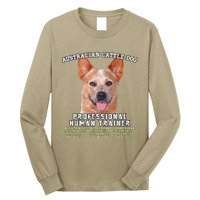 Australian Cattle Dog Red Professional Human Trainer Cute Dog Long Sleeve Shirt