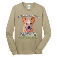 Australian Cattle Dog Red Professional Human Trainer Cute Dog Tall Long Sleeve T-Shirt