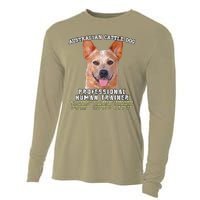 Australian Cattle Dog Red Professional Human Trainer Cute Dog Cooling Performance Long Sleeve Crew