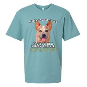 Australian Cattle Dog Red Professional Human Trainer Cute Dog Sueded Cloud Jersey T-Shirt