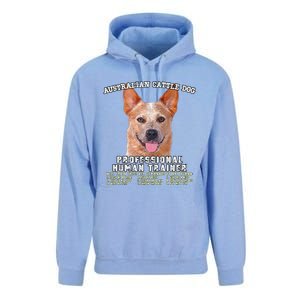 Australian Cattle Dog Red Professional Human Trainer Cute Dog Unisex Surf Hoodie