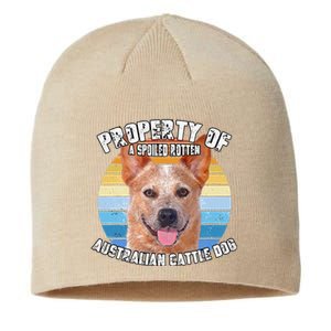 Australian Cattle Dog Red Retro Property Of Cute Dog Sustainable Beanie