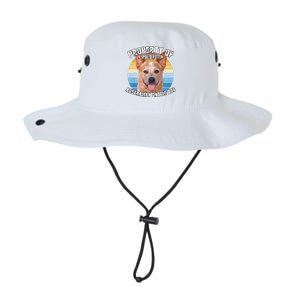 Australian Cattle Dog Red Retro Property Of Cute Dog Legacy Cool Fit Booney Bucket Hat