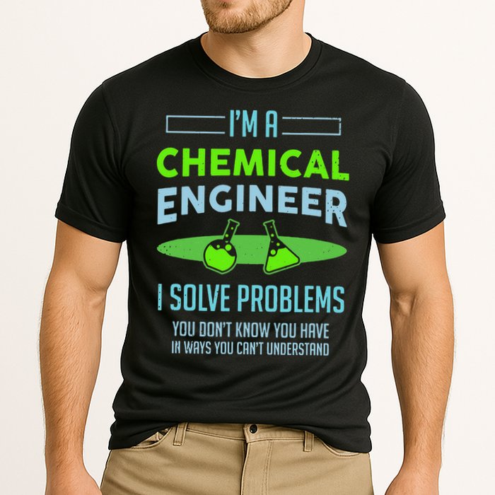 A Chemical Engineer I Solve Problems Chemical Engineering Performance Shirt