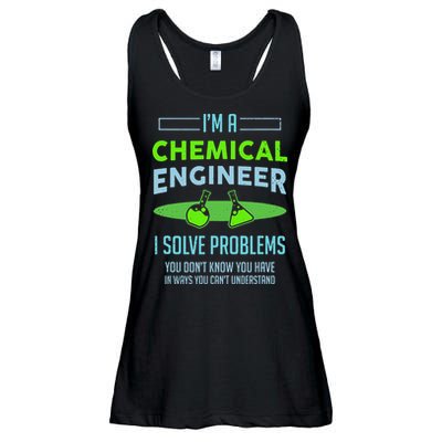 A Chemical Engineer I Solve Problems Chemical Engineering Ladies Essential Flowy Tank