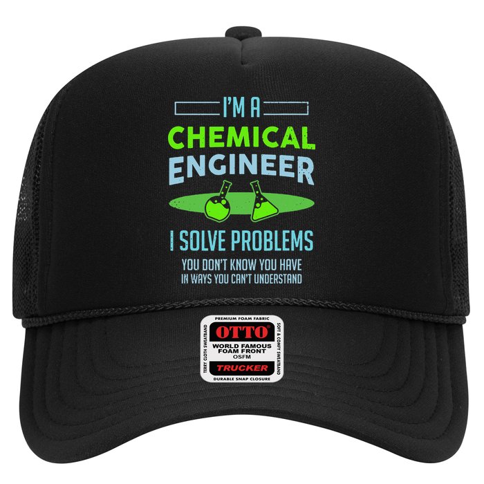 A Chemical Engineer I Solve Problems Chemical Engineering Hat