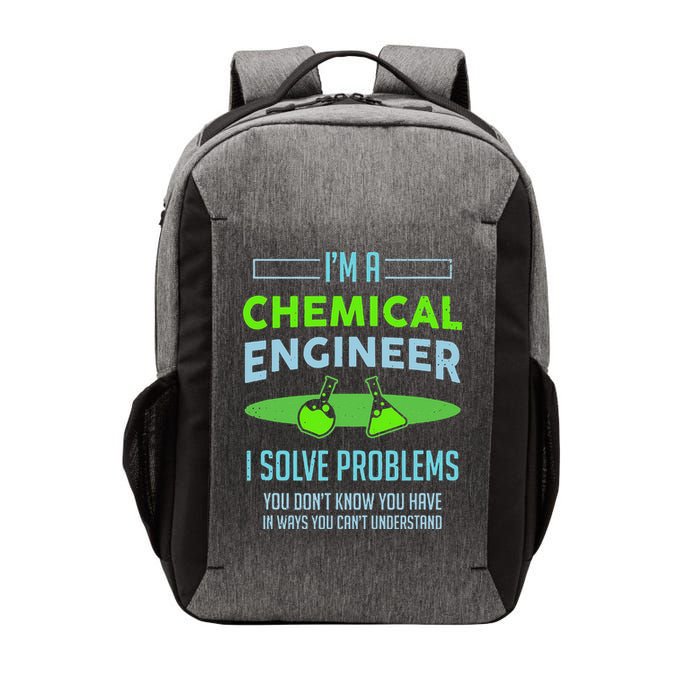 A Chemical Engineer I Solve Problems Chemical Engineering Vector Backpack