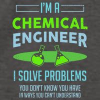 A Chemical Engineer I Solve Problems Chemical Engineering Vector Backpack