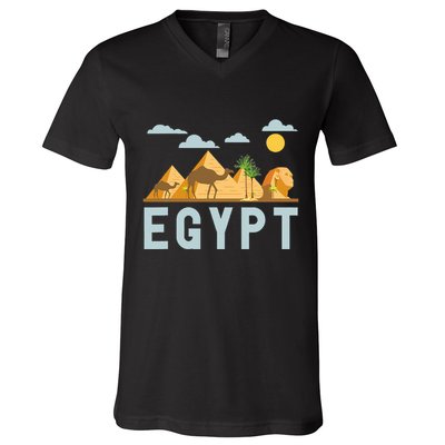 Africa Cairo Egypt V-Neck T-Shirt